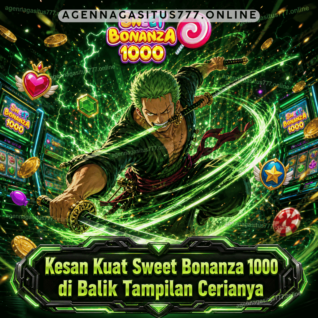 Kesan Kuat Sweet Bonanza 1000 di Balik Tampilan Cerianya